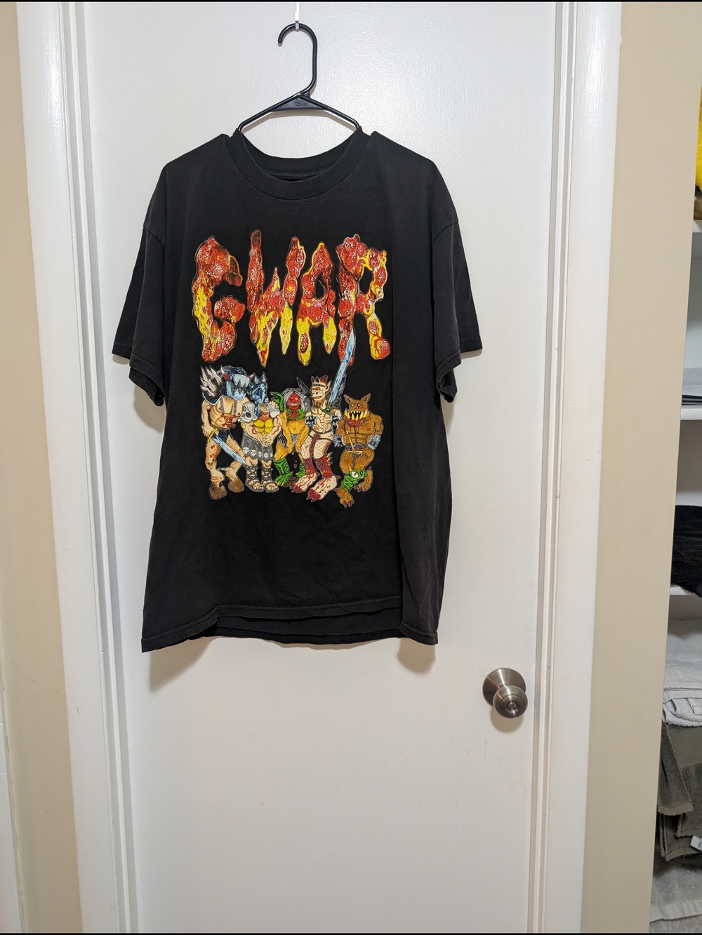 Vintage 90s GWAR We Kill Everything Tour Shirt RARE Large